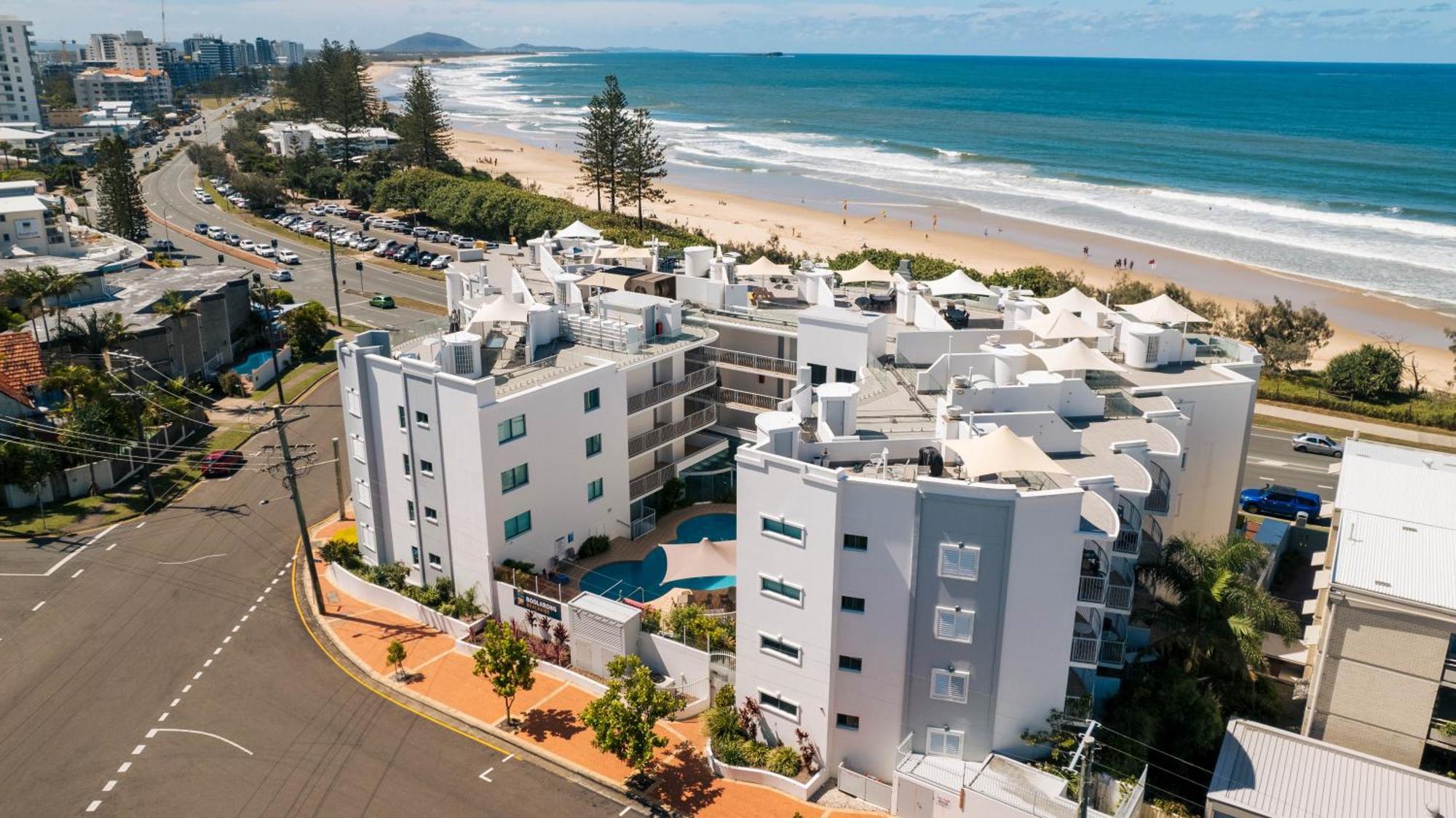 Grand Palais Boolarong Beachside Apartments Alexandra Headland Exteriör bild